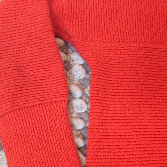 Free People Slouchy Ottoman Tunic Audacious (Orange) xs - Picture 5 of 7